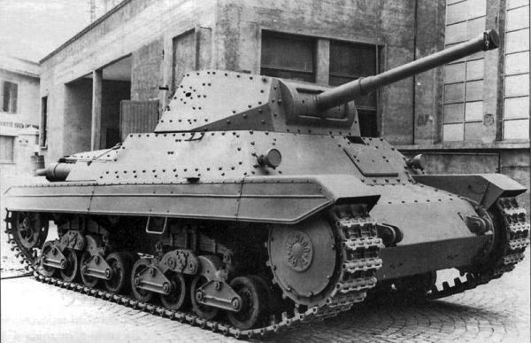 Carro Armato P 40P26-40_tank